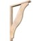 Ekena Millwork Funston Block Smooth Bracket w/ Offset Brace, Douglas Fir, 3 1/2"W x 28"D x 40"H BKT0402X28X40FST05SDF - alternate 1
